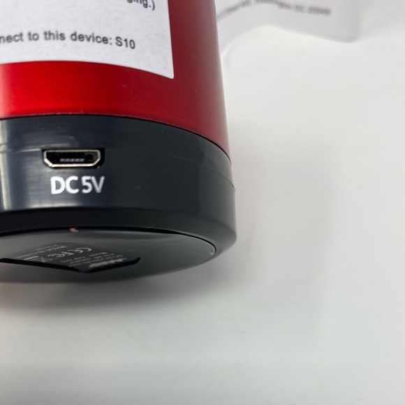 NEW - AARP Red Portable Mini Bluetooth Speaker - Picture 6 of 10